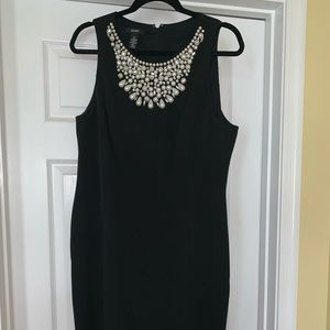 Alfani - Prima pearl necklace evening dress